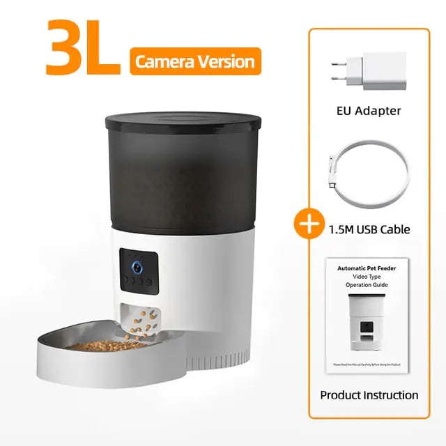 Automatic Cat Feeder With Camera