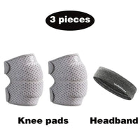 Knee Pad Set Gray