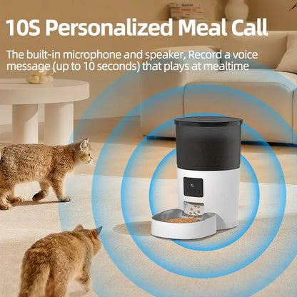 Automatic Cat Feeder With Camera